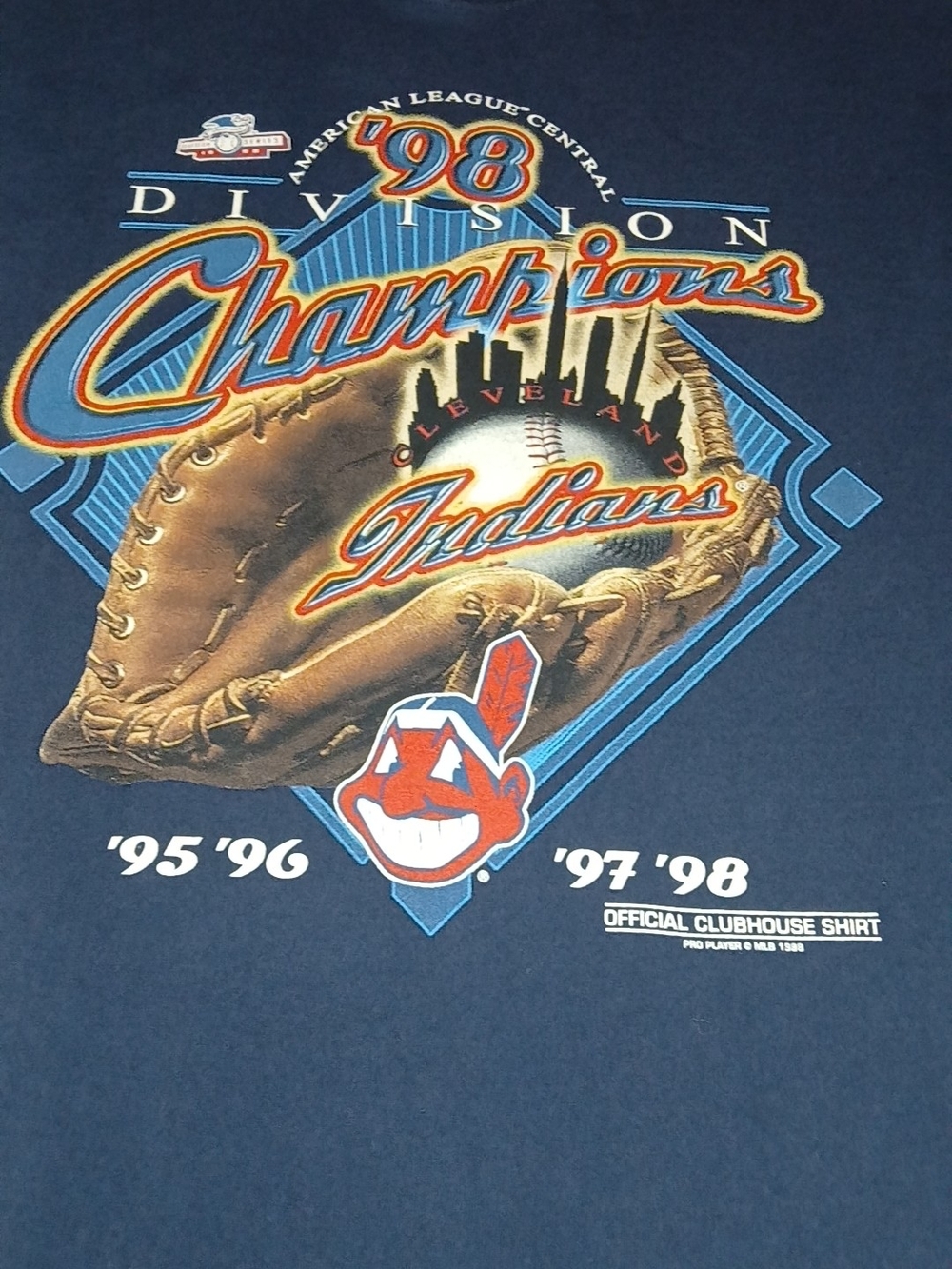 Pro Player Navy '98 Division Champions Graphic Tee